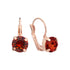 Auskari "Krāšņums II (Smoked Amber)" ar Swarovski™ kristāliem
